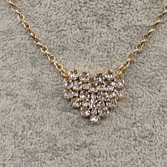 Rebekah Price Cherish Gold Heart Necklace - Picture 11 of 14